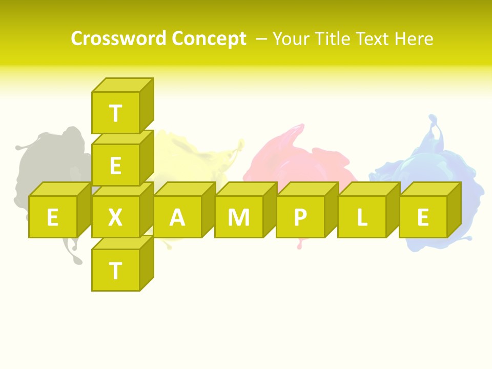 Print Shop Black Creativity PowerPoint Template