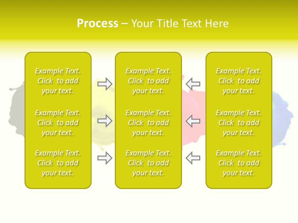 Print Shop Black Creativity PowerPoint Template
