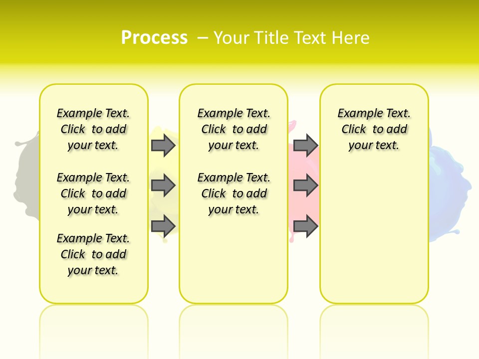Print Shop Black Creativity PowerPoint Template