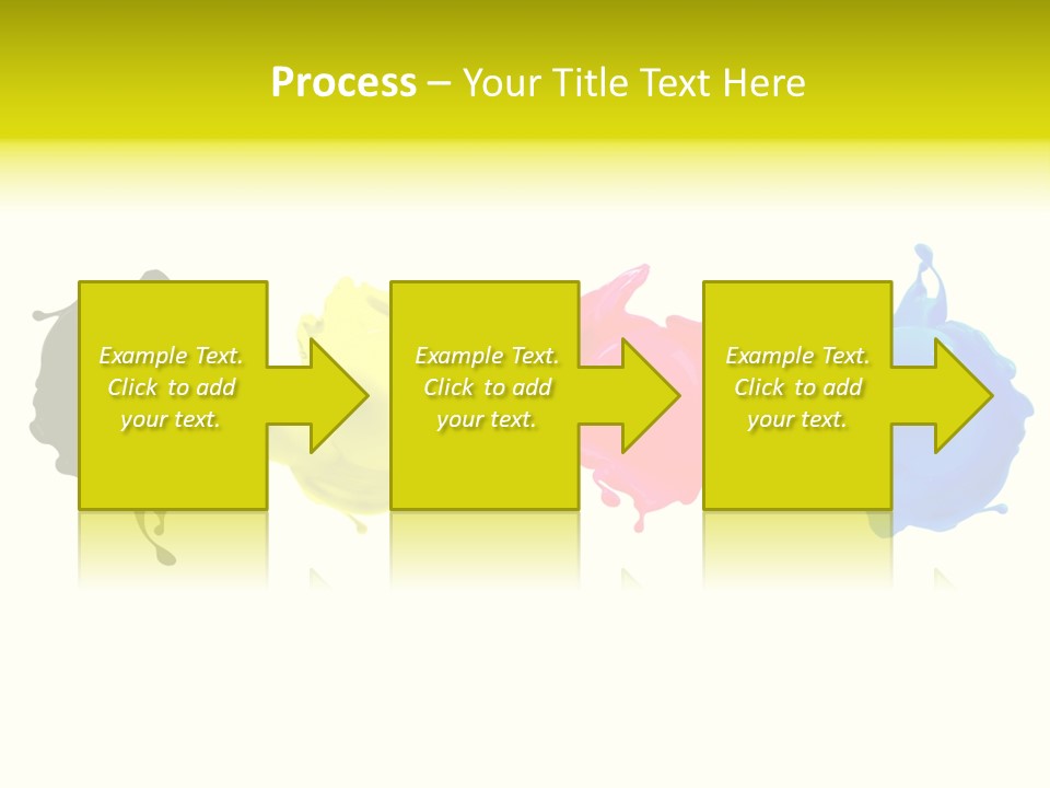 Print Shop Black Creativity PowerPoint Template