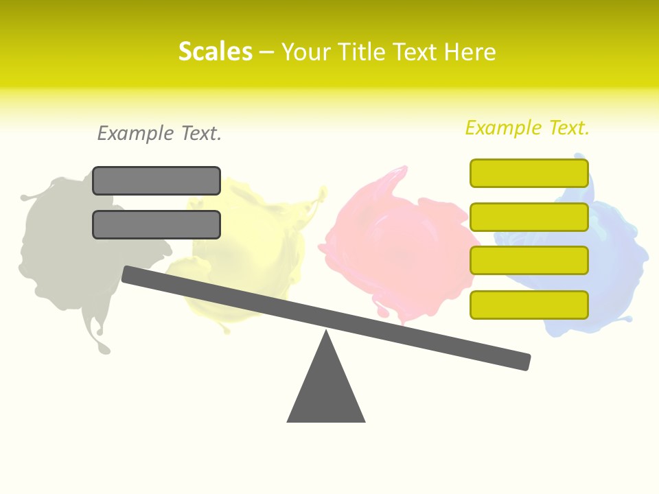 Print Shop Black Creativity PowerPoint Template