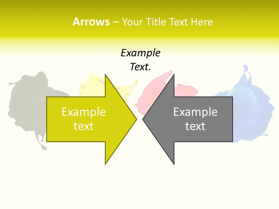 Print Shop Black Creativity PowerPoint Template