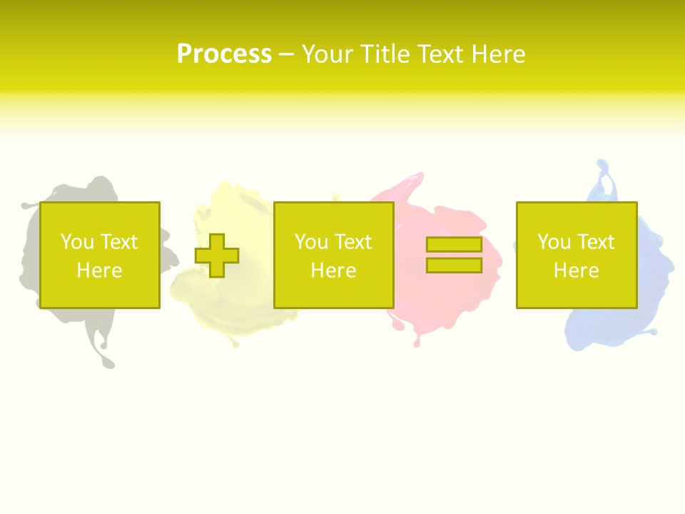 Print Shop Black Creativity PowerPoint Template
