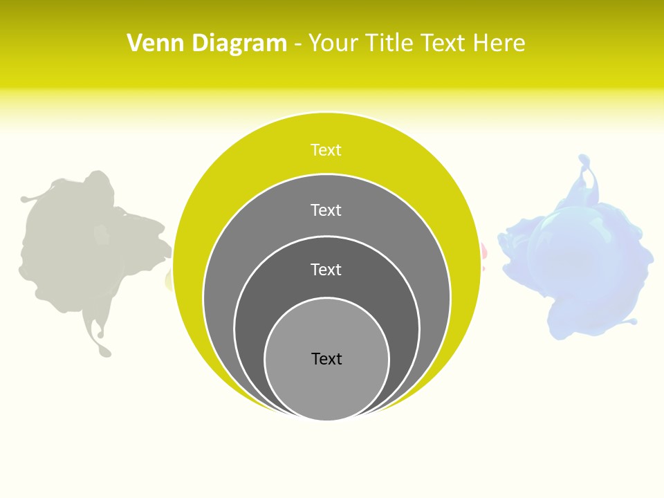 Print Shop Black Creativity PowerPoint Template