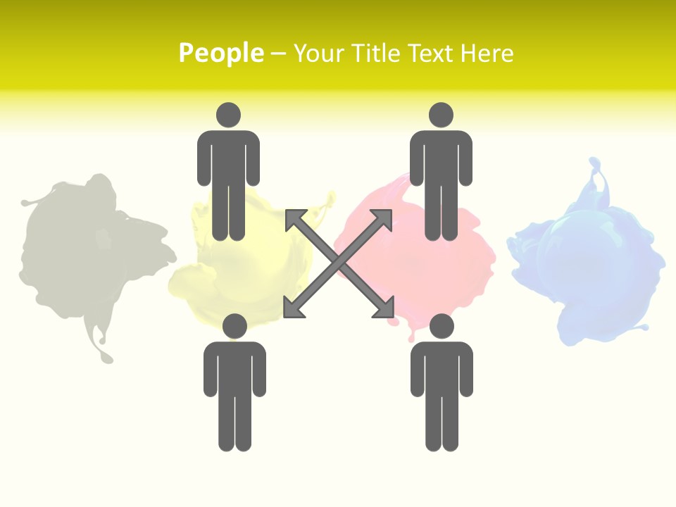 Print Shop Black Creativity PowerPoint Template