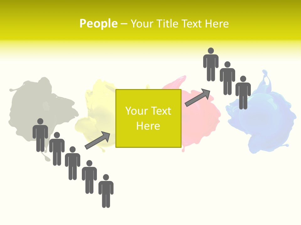 Print Shop Black Creativity PowerPoint Template