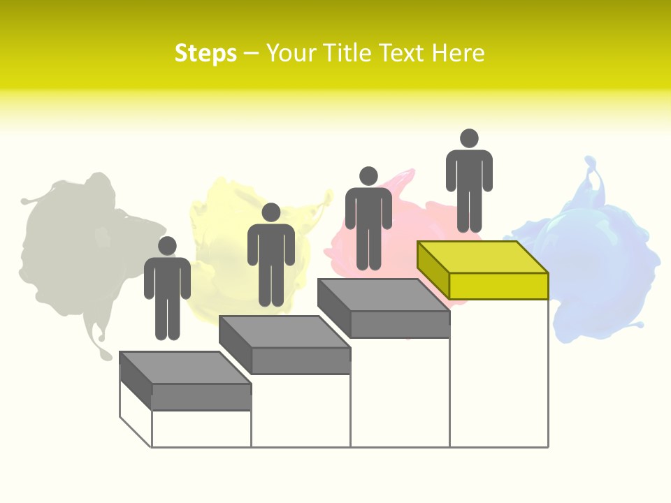 Print Shop Black Creativity PowerPoint Template