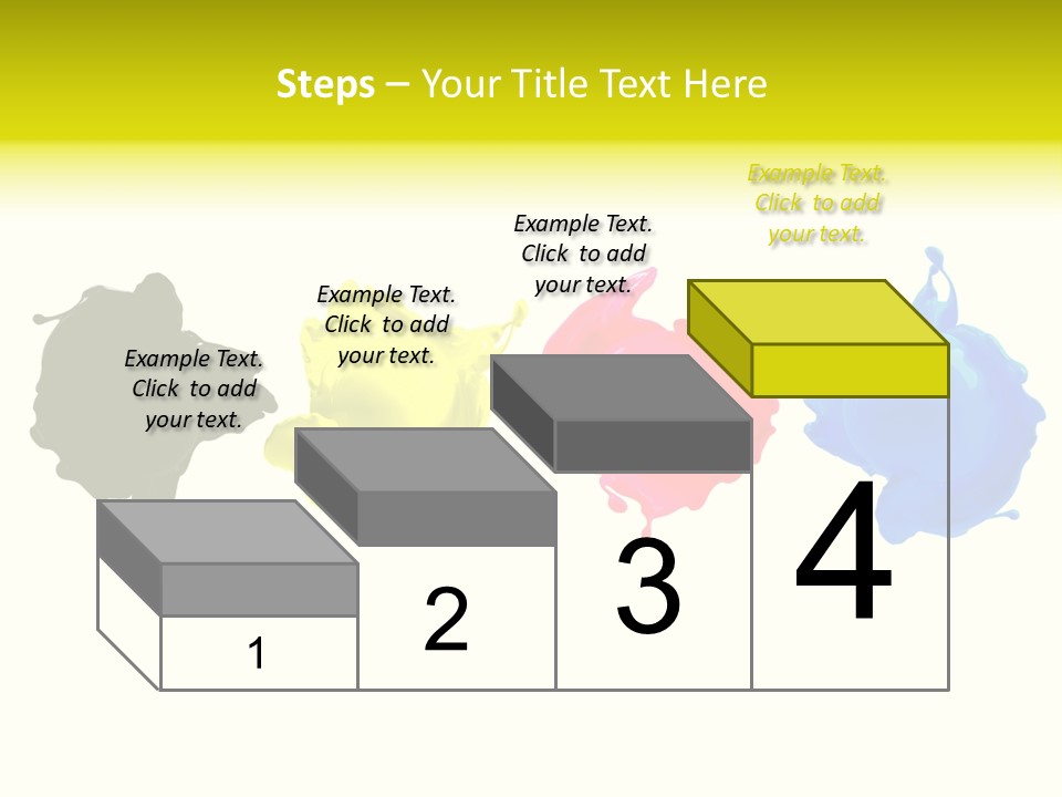 Print Shop Black Creativity PowerPoint Template