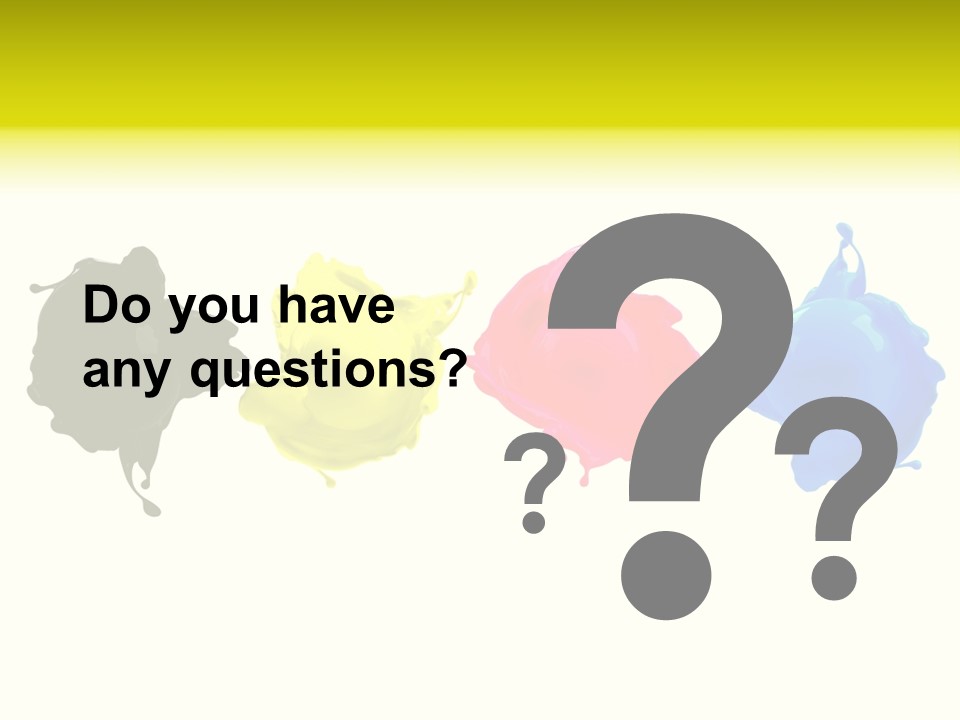 Print Shop Black Creativity PowerPoint Template