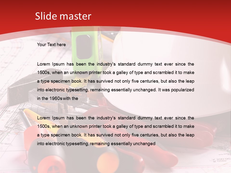 Planning House Supervision PowerPoint Template