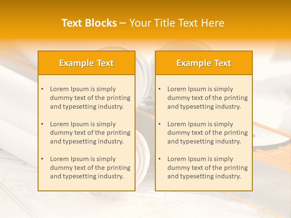 Defence Worker Dwelling PowerPoint Template