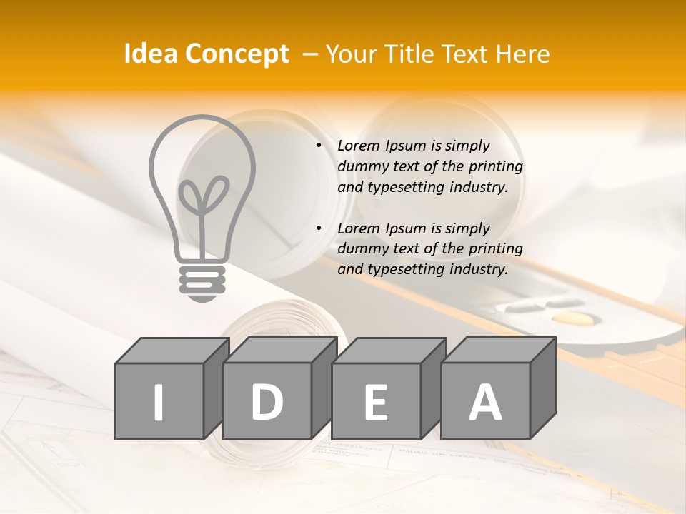 Defence Worker Dwelling PowerPoint Template
