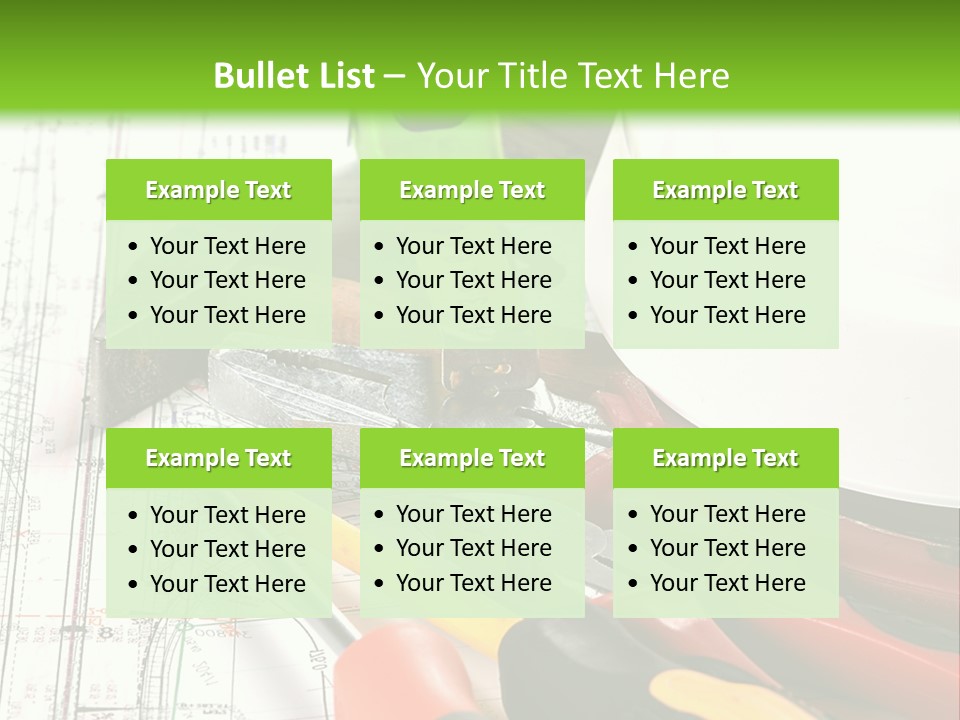 Measuring Tape Measurement Path PowerPoint Template