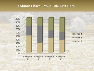 Trees Winter Motives Winter Season PowerPoint Template