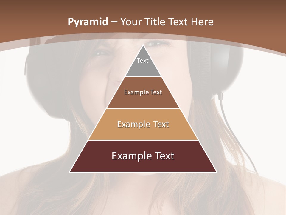 Female Joy Young PowerPoint Template