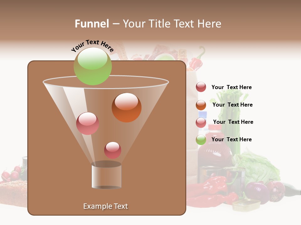 Green Nutrition Pasta PowerPoint Template