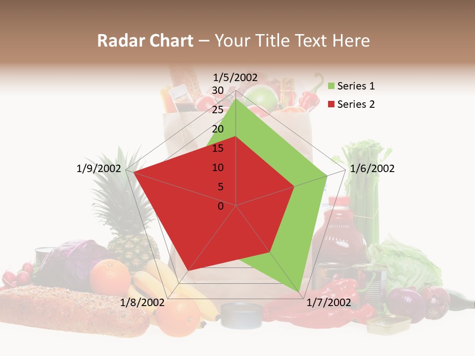 Green Nutrition Pasta PowerPoint Template