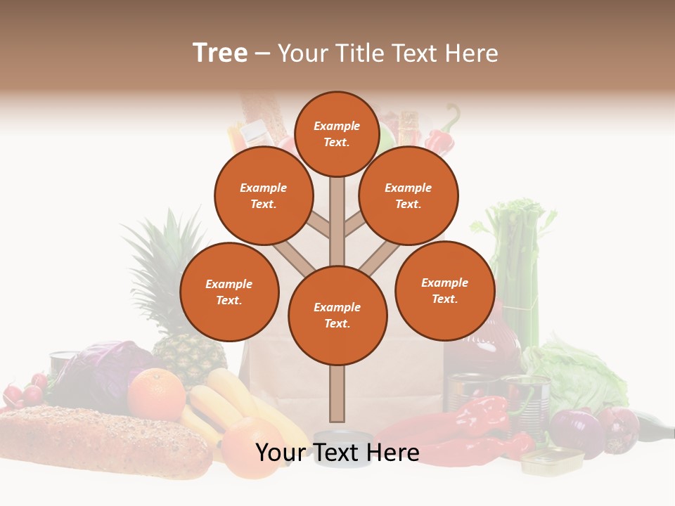 Green Nutrition Pasta PowerPoint Template