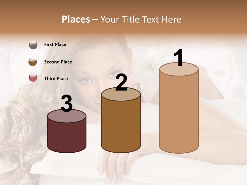Pillow Lifestyle Spa PowerPoint Template