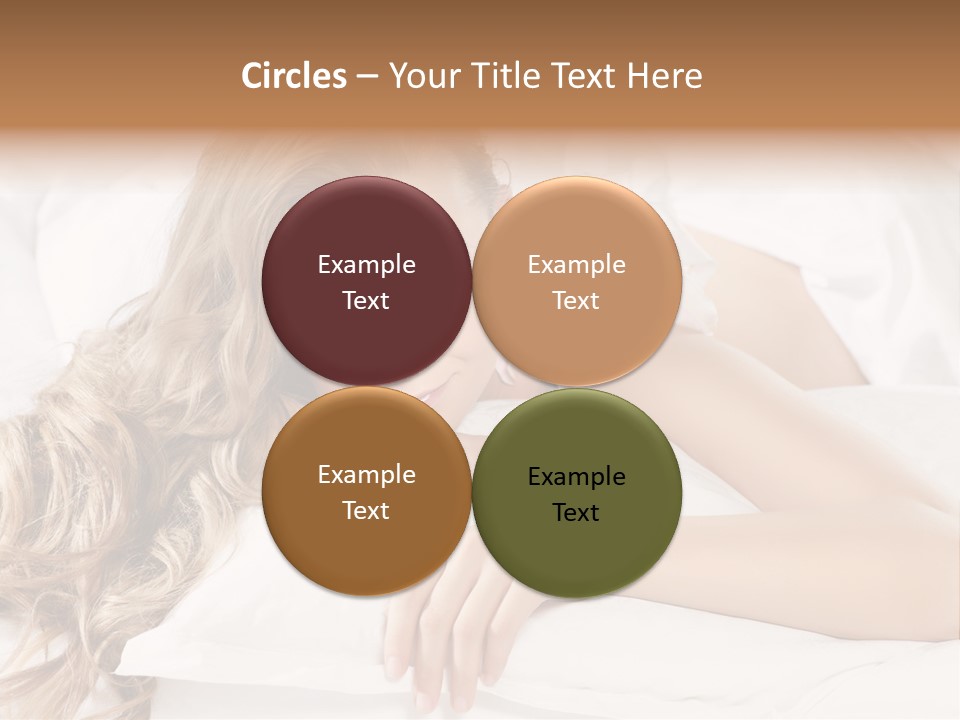 Pillow Lifestyle Spa PowerPoint Template