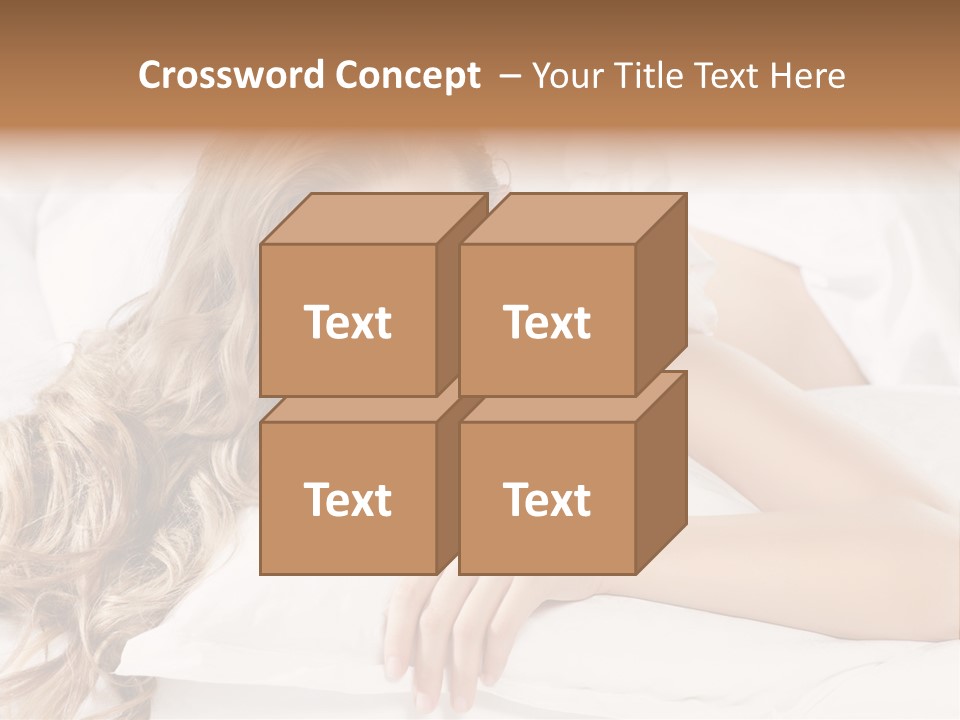 Pillow Lifestyle Spa PowerPoint Template