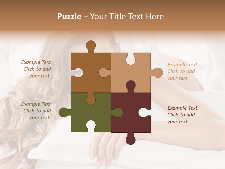 Pillow Lifestyle Spa PowerPoint Template