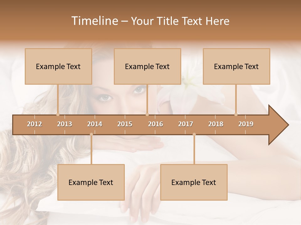 Pillow Lifestyle Spa PowerPoint Template