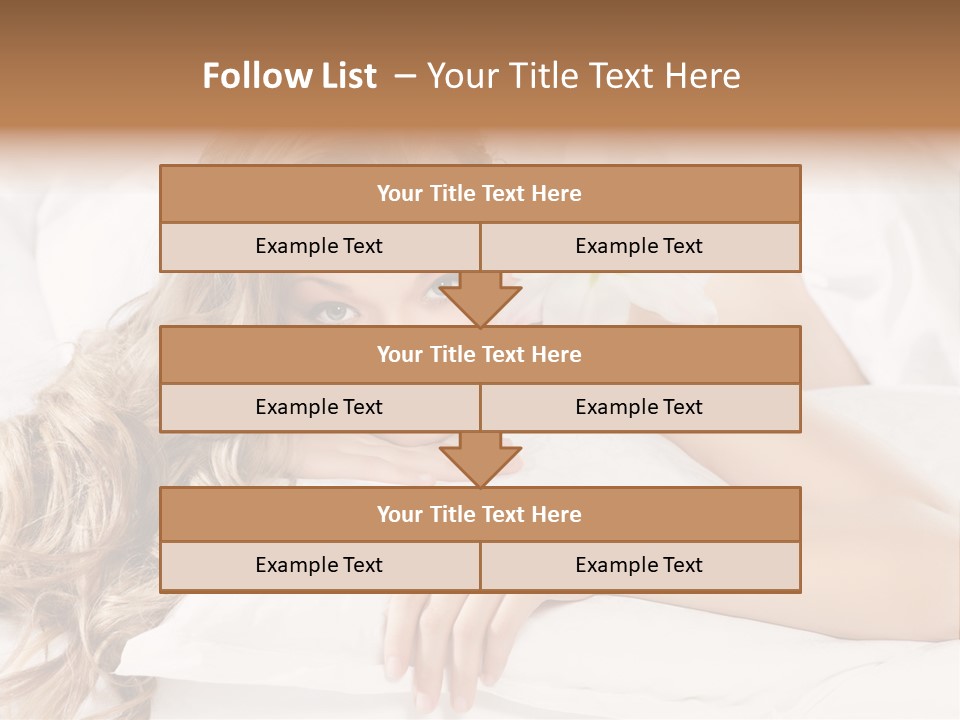 Pillow Lifestyle Spa PowerPoint Template