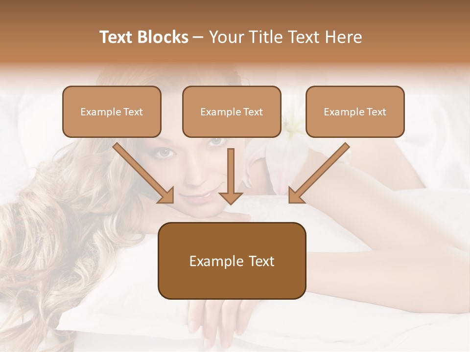 Pillow Lifestyle Spa PowerPoint Template