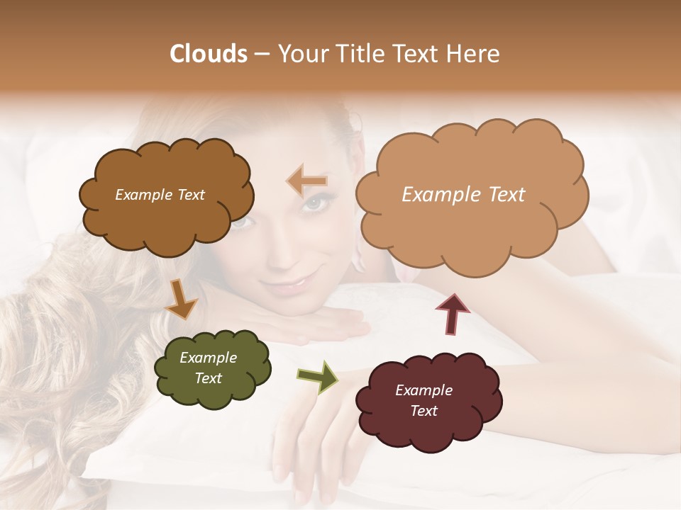 Pillow Lifestyle Spa PowerPoint Template