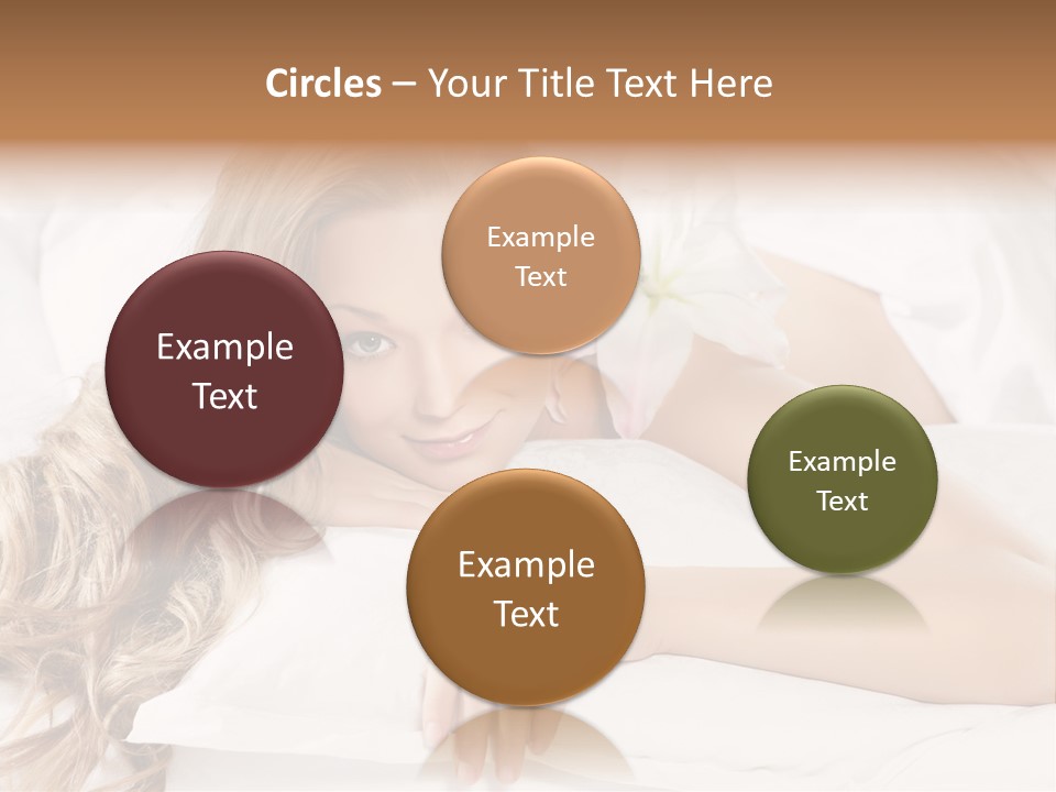 Pillow Lifestyle Spa PowerPoint Template