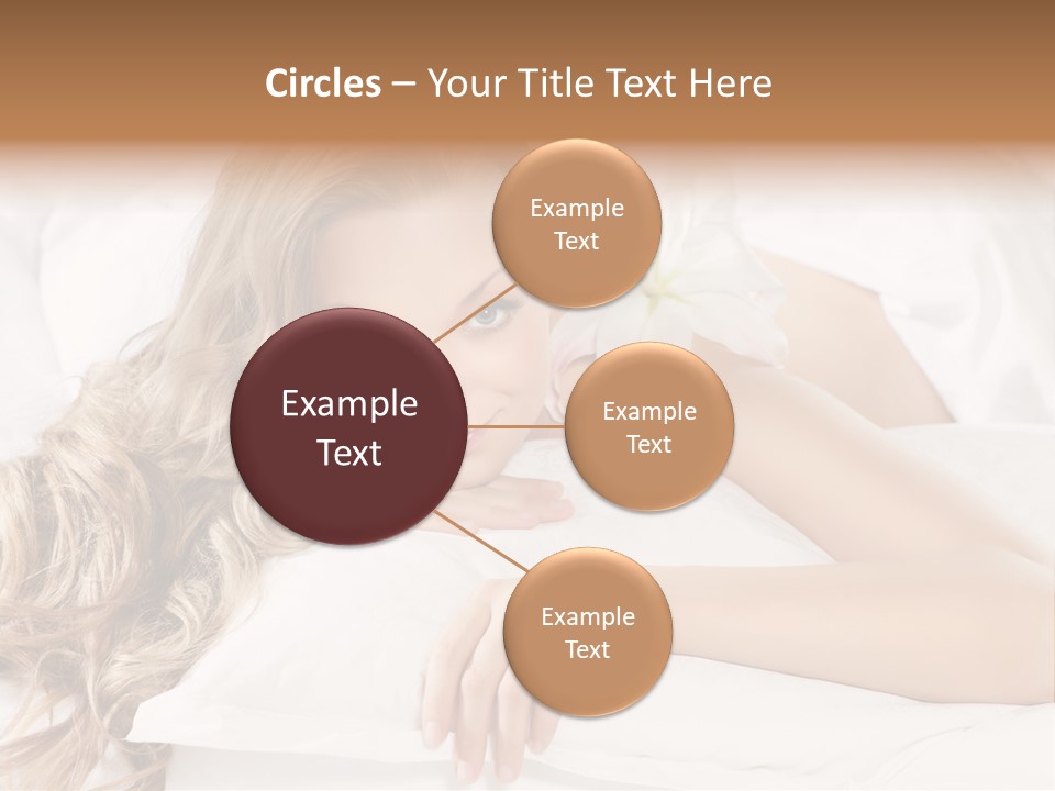 Pillow Lifestyle Spa PowerPoint Template