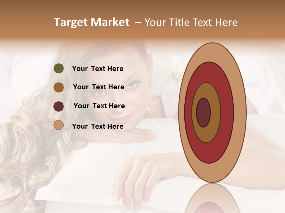 Pillow Lifestyle Spa PowerPoint Template