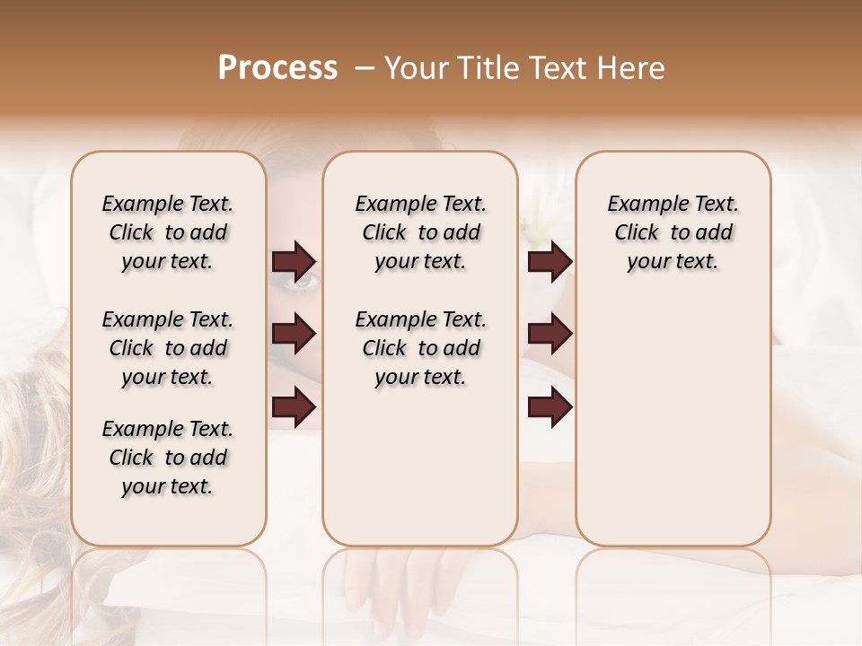 Pillow Lifestyle Spa PowerPoint Template