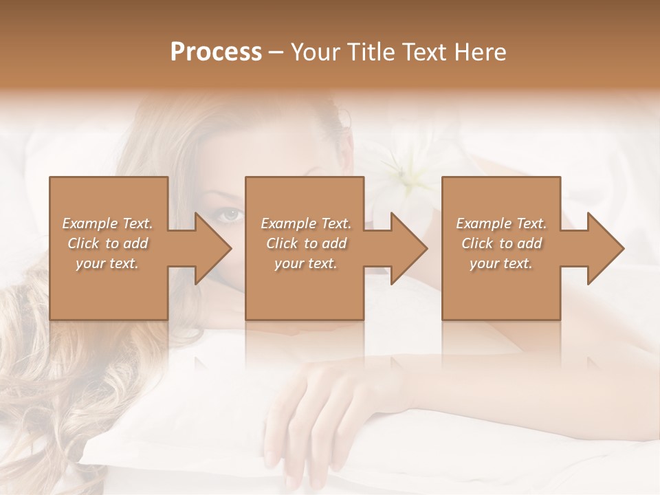 Pillow Lifestyle Spa PowerPoint Template