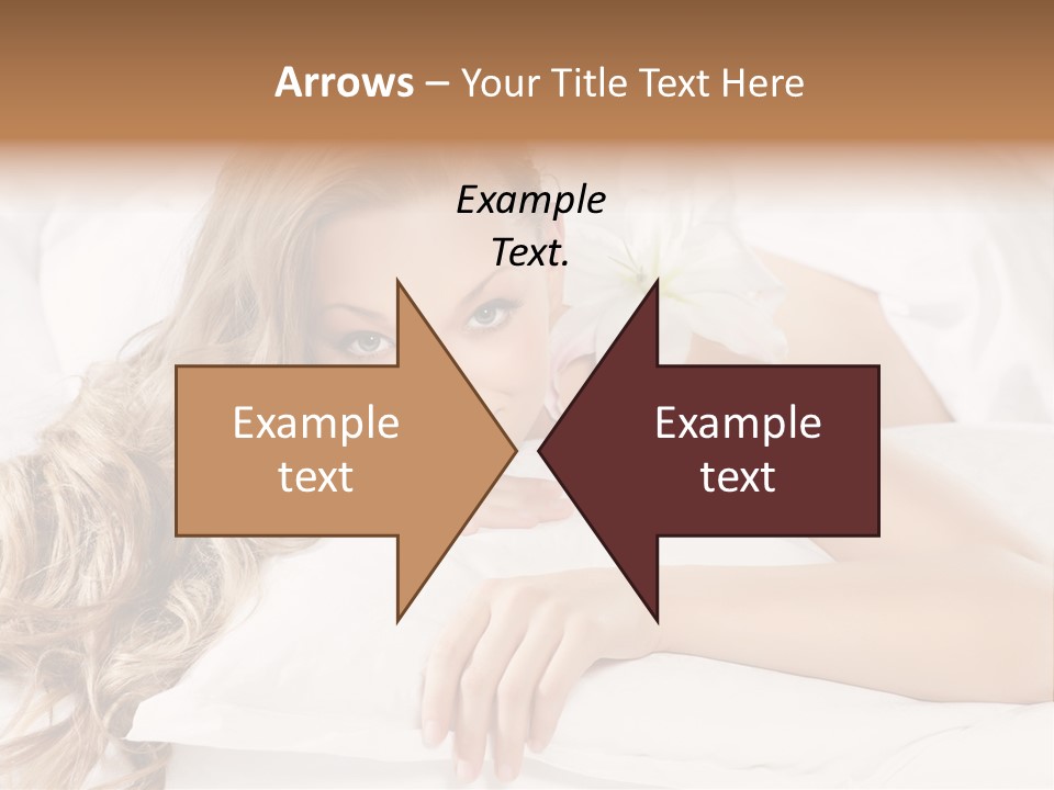 Pillow Lifestyle Spa PowerPoint Template