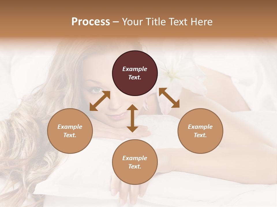 Pillow Lifestyle Spa PowerPoint Template