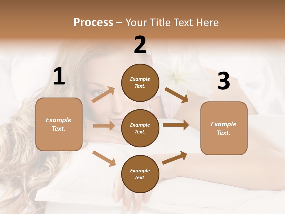 Pillow Lifestyle Spa PowerPoint Template