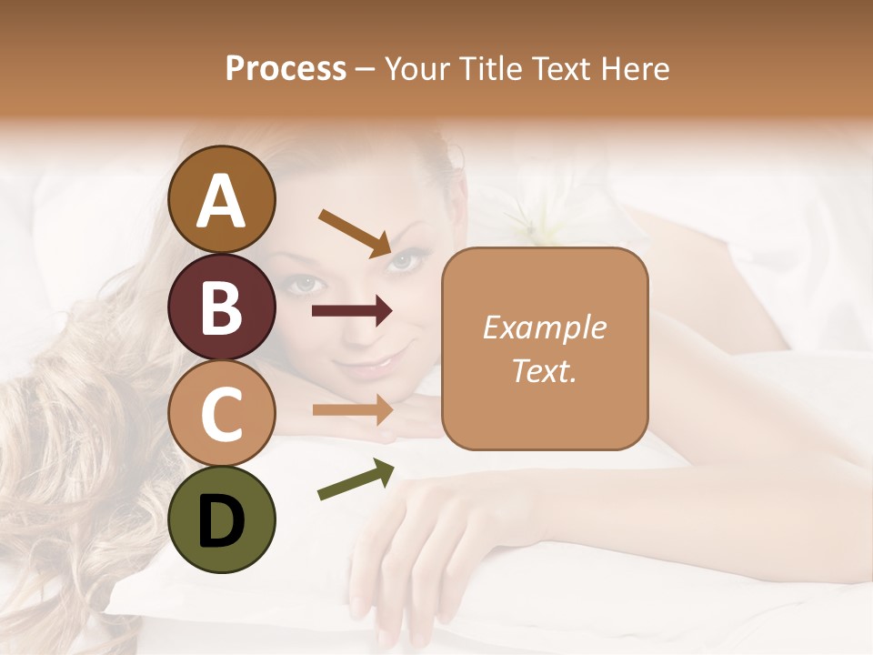 Pillow Lifestyle Spa PowerPoint Template