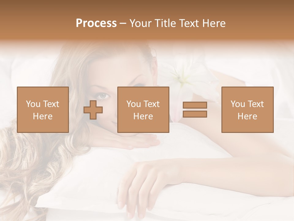 Pillow Lifestyle Spa PowerPoint Template