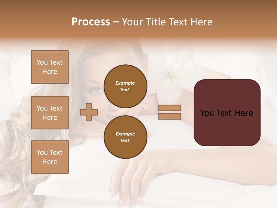 Pillow Lifestyle Spa PowerPoint Template