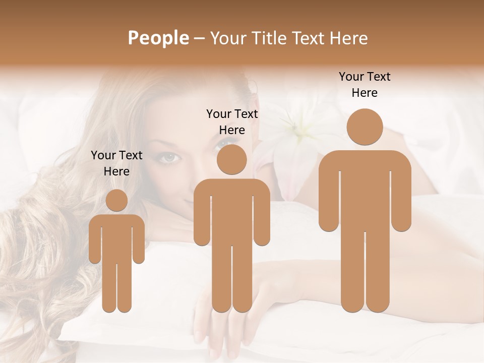 Pillow Lifestyle Spa PowerPoint Template