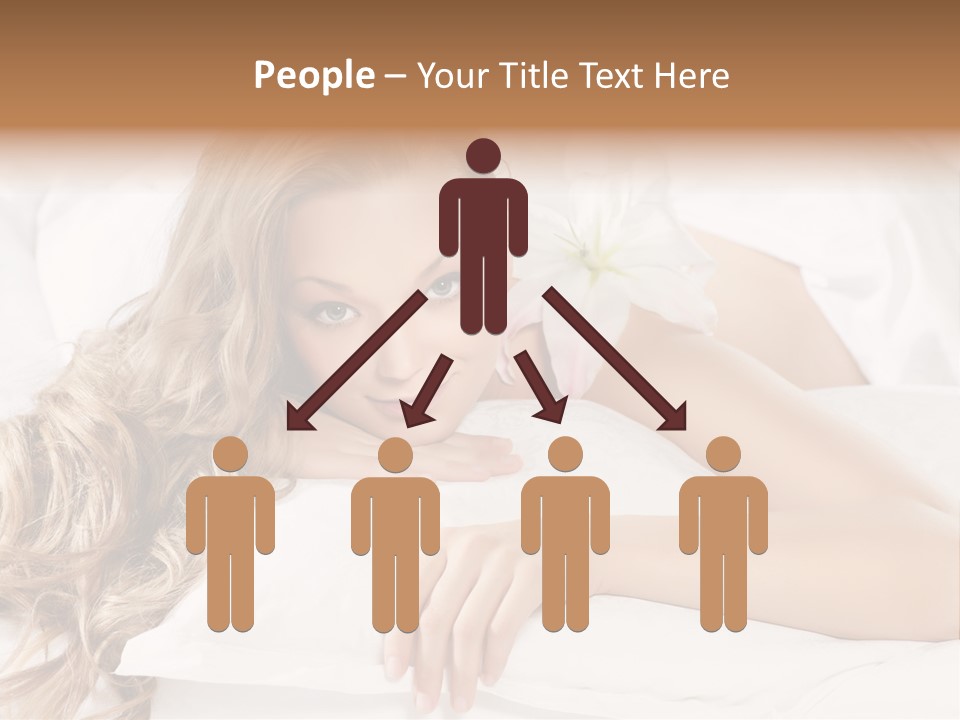 Pillow Lifestyle Spa PowerPoint Template