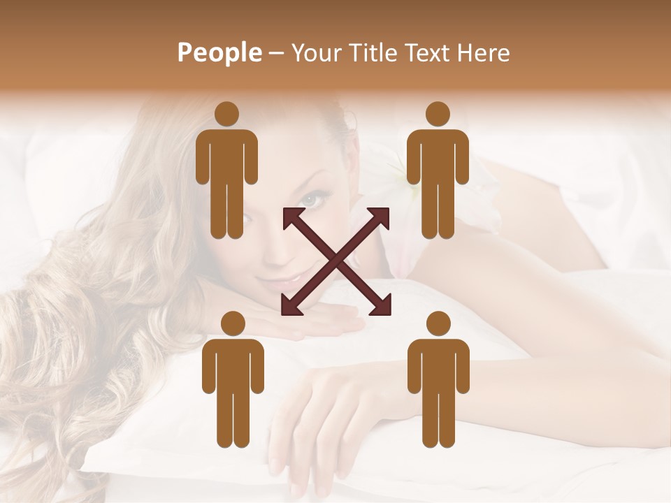 Pillow Lifestyle Spa PowerPoint Template