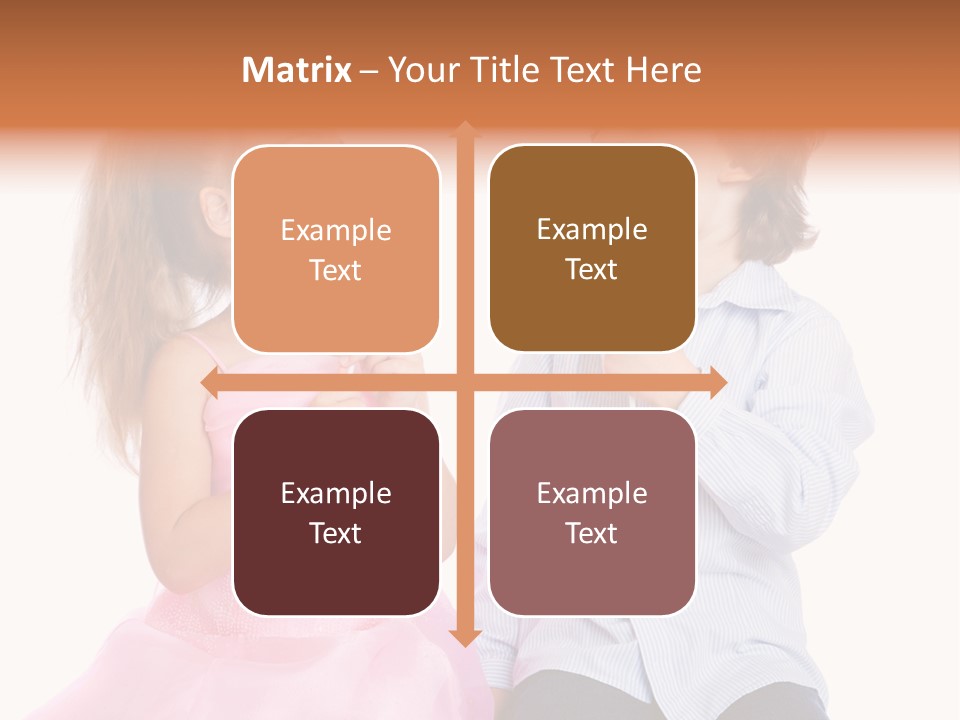 Healthy Childhood Cheerful PowerPoint Template