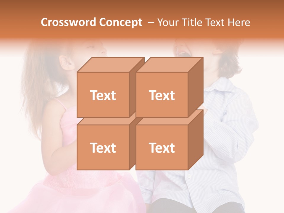 Healthy Childhood Cheerful PowerPoint Template