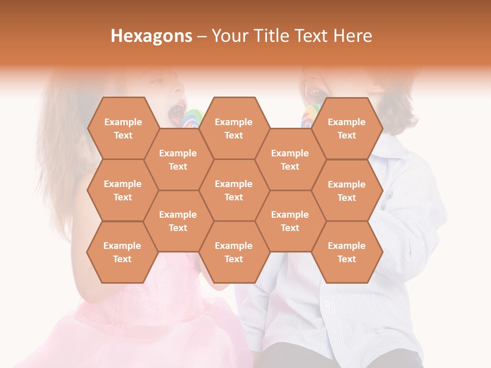 Healthy Childhood Cheerful PowerPoint Template