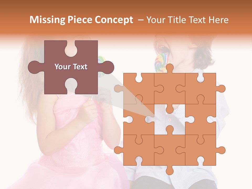 Healthy Childhood Cheerful PowerPoint Template