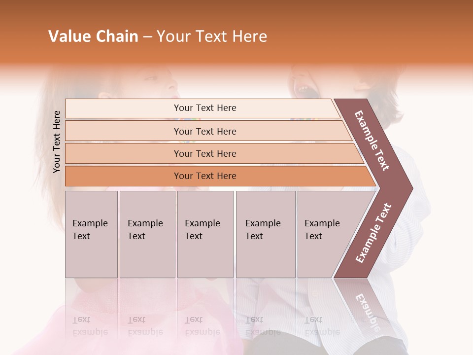 Healthy Childhood Cheerful PowerPoint Template