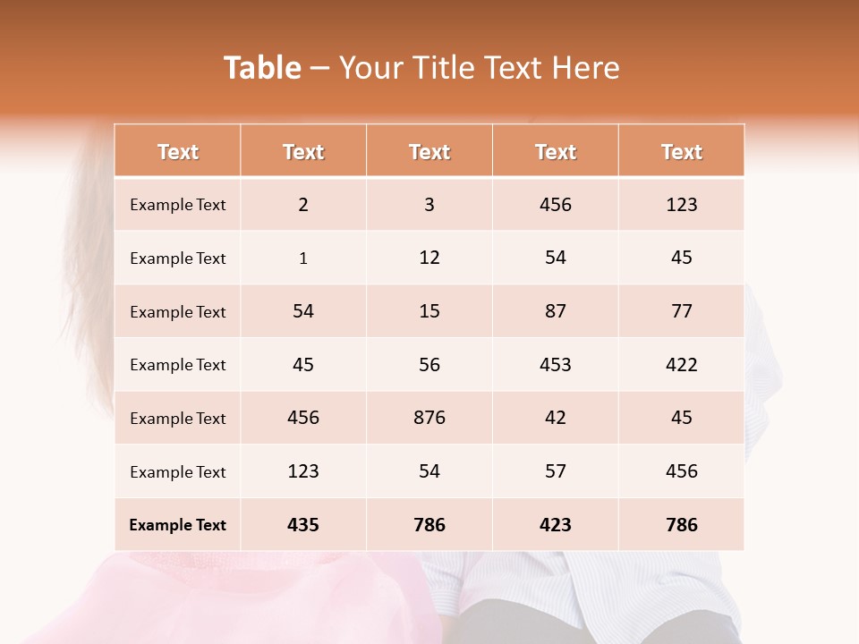 Healthy Childhood Cheerful PowerPoint Template